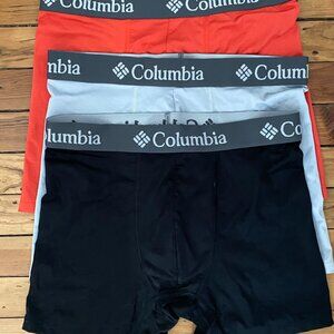 Three Pack Columbia Sport Boxer Brief Mens Medium
